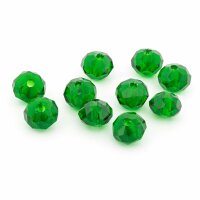 Glasschliffperlen als Rondell 6,5 x 5 mm in...