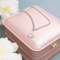Anhänger Lotusblume aus 925er Silber – 10,5 x...