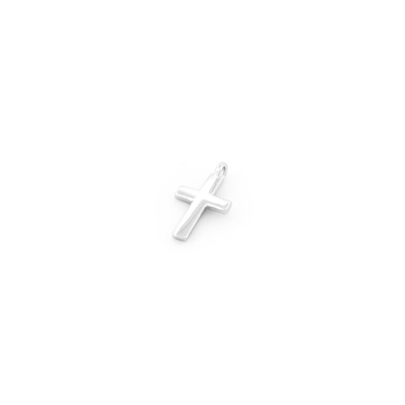 Anhänger Kreuz aus 925er Silber – 9,5 x 5,5 mm