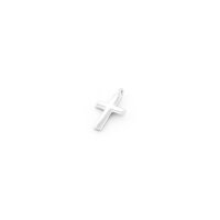 Anhänger Kreuz aus 925er Silber – 9,5 x 5,5 mm