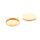 Fassungen aus 304 Edelstahl für 16 mm Cabochons - goldfarben Ionenplattiert 2 Stück