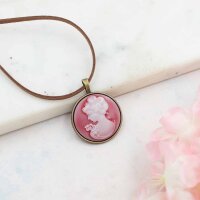 einfache Fassungen für 30 mm Cabochons in antik...