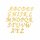 Anhänger Buchstabe aus Edelstahl in Goldfarben
