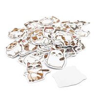 Stickerset mit 100 süßen Katzen