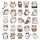 Stickerset mit 100 süßen Katzen