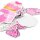 Stickerset mit 50 rosafarbenen Motiven