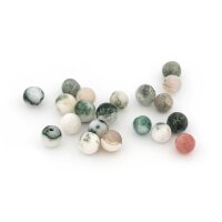 Perlen aus natürlichem Baumachat 4 mm 20 Stück