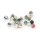 Perlen aus natürlichem Baumachat 4 mm 20 Stück