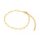 Paperclip-Armband aus 304 Edelstahl – PVD-beschichtet mit strukturierten Gliedern & Verlängerungskette