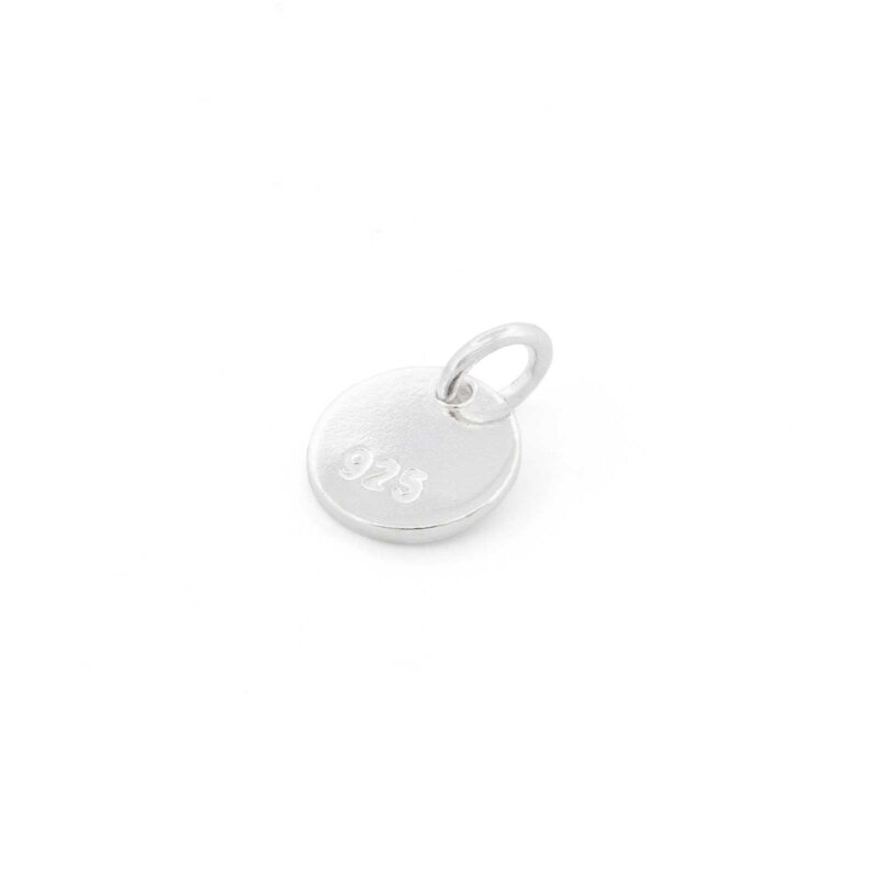 Tag aus 925er Silber 6,6 mm 1 Stück