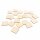 Plättchen aus Holz als Quadrat 40 mm 20 Stück
