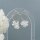 klare Nuggets als Perle aus Bergkristall 8 mm 20 g