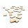 Plättchen aus Holz als Rechteck 30 x 20 mm 20 Stück