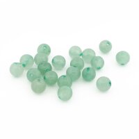 Aventurin Perlen in Grün – 6 mm, 20 Stück