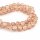 Crackleglasperlen in Beige 8 mm 50 Stück