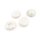 Barock Keshi Perlen oval Muschelfarbe 16 x 12 mm 4 Stück
