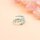 Glasschliffperlen in Meeresfarben 3 x 2 mm 1 Strang 42 cm