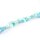 Glasschliffperlen in Meeresfarben 3 x 2 mm 1 Strang 42 cm