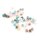 Glasschliffperlen in Naturschimmer 3 x 2 mm 1 Strang 42 cm