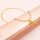 Gedrehte Stiftperlen aus Glas goldfarben 15,5 x 3,5 mm 10 g