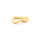 Herzanhänger aus 304 Edelstahl, 18 mm, goldfarben 18K IP-beschichtet, 1 Stück