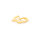 Schmetterlingsanhänger aus 304 Edelstahl, 15 mm, goldfarben 18K IP-beschichtet, 1 Stück
