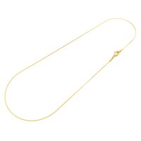 zarte Schlangenkette 0,8 mm aus 304 Edelstahl in...