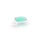 Aqua Quarz Charm aus 925 Silber Anhänger 7,5x10 mm