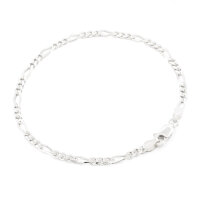 Armband im Figarostil 17 cm aus 925er Silber 1 Stück