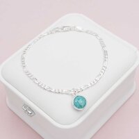 Armband im Figarostil 17 cm aus 925er Silber 1 Stück