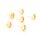 Ohrstecker aus 304 Edelstahl 18k goldbeschichtet für 8 mm Cabochons 6 Stück