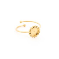 Ringrohling aus 304 Edelstahl goldfarben beschichtet...