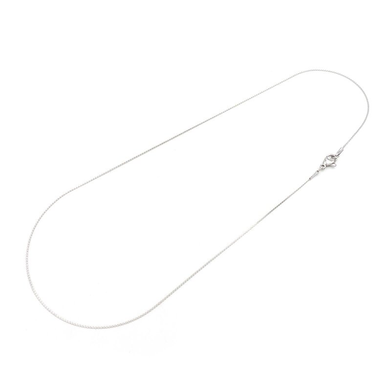 Schlangenkette 304 Edelstahl 45 cm lang