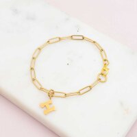 offene Biegeringe aus 304 Edelstahl, 8 mm, 18K Gold...