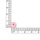 Facettierte Glasperlen im Edelsteinlook Rosa 8x6 mm – 20 Stück