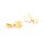 Collierschlaufen 304 Edelstahl goldfarben vakuumbeschichtet 18 mm 8 Stück