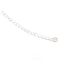 Verlängerungskette 70 mm aus 925 Sterling Silber 1...