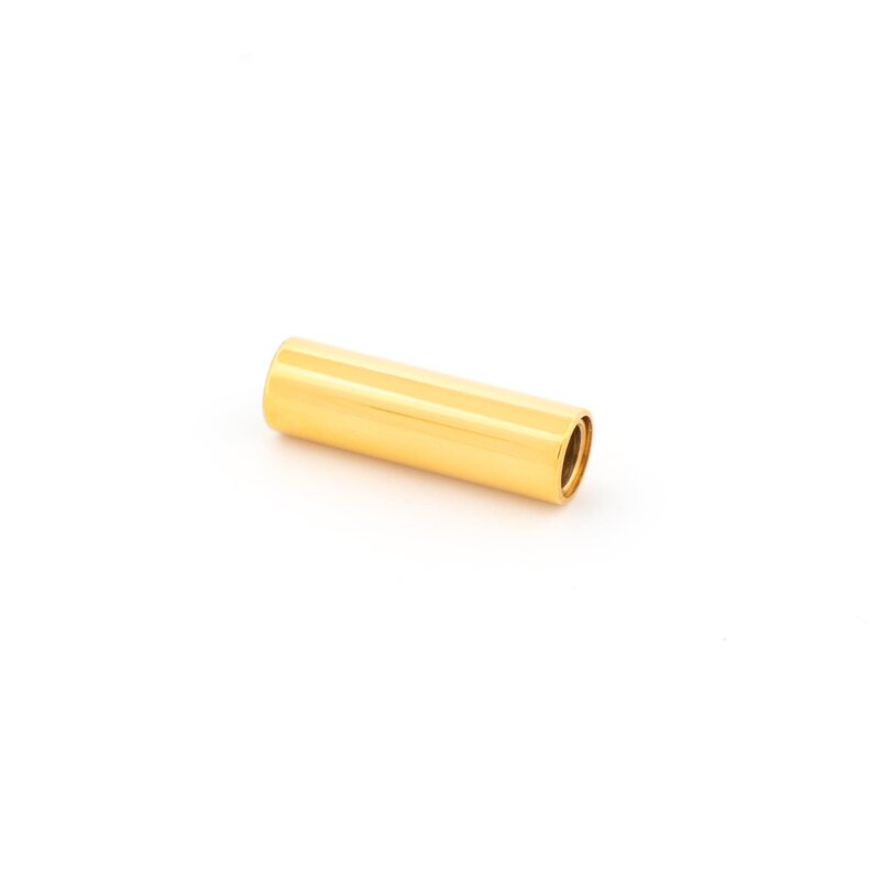 Magnetverschluss 16x5 mm aus 304 Edelstahl 18k IP beschichtet für 3 mm Bänder
