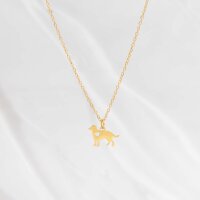 Gliederkette 40 + 5 cm aus 304 Edelstahl 18k Gold...
