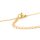 Gliederkette 40 + 5 cm aus 304 Edelstahl 18k Gold IP-Beschichtung