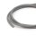 Hohlkordel aus PVC-Kautschuk-Mix in Grau 3 mm 2 Meter