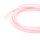 Hohlkordel aus PVC-Kautschuk-Mix in Rosa 3 mm 2 Meter