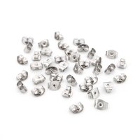 Ohrstopper aus 316 Edelstahl für 0,7 mm Pins 40...