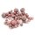 Rhodonit Perlen Mix 50 g Naturstein altrosa mit Matrix Überraschungsset diverse Formen