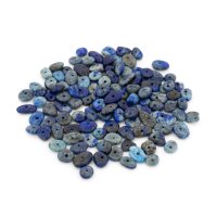 Lapis Lazuli Nuggets abgerundet gebohrt 20 g