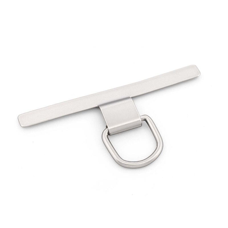 Universal Smartphone Adapter T-Patch aus 304 Edelstahl für Handyketten - 45x23mm Platin