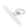 Universal Smartphone Adapter T-Patch aus 304 Edelstahl für Handyketten - 45x23mm Platin
