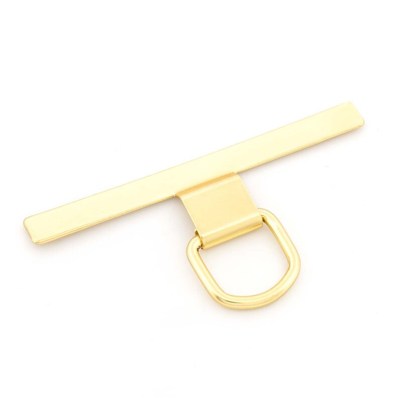 Universal Smartphone Adapter T-Patch aus 304 Edelstahl für Handyketten - 45x23mm Gold
