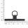 Universal Smartphone Adapter T-Patch aus 304 Edelstahl für Handyketten - 45x23mm Schwarz