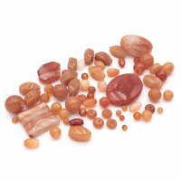 Edelstein-Mix Terra 100g - Natursteine wie Karneol &...